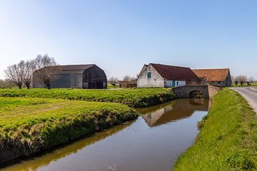 Oude hoeve Lampernisse van Franksfotoforum