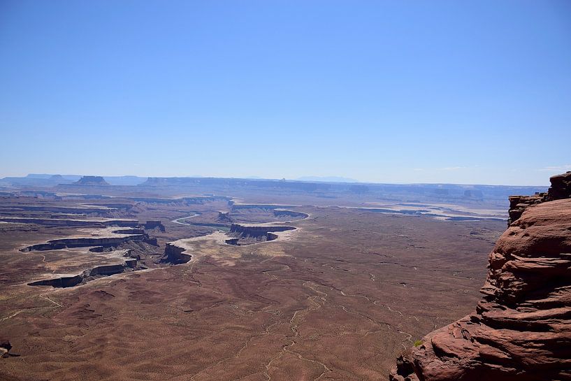 Het uitzicht op de Green River van Frank's Awesome Travels