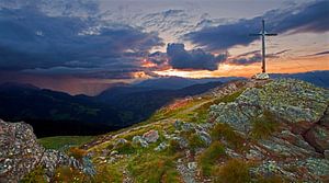Gewitterwolken am Grießenkareck