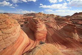 Rotsformaties in de North Coyote Buttes, deel van het Vermilion Cliffs National Monument. Dit gebied