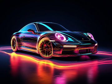 Porsche 911 Carrera Auto Car by FotoKonzepte