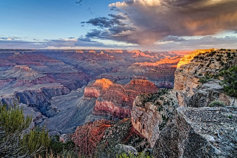 Wunderbare Grand Canyon Sunset (1) von Hans Brinkel