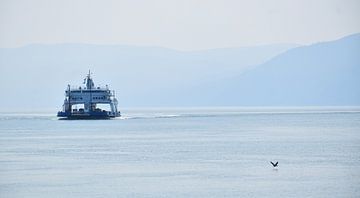 Une traversée sur le fleuve Saint laurent sur Claude Laprise