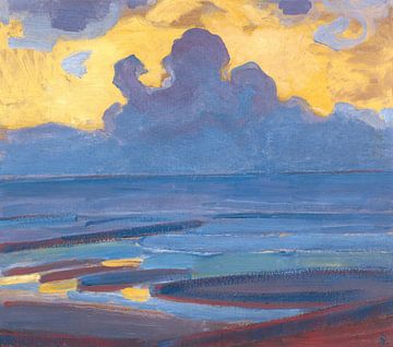 Au bord de la mer, Piet Mondrian