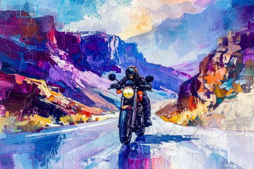 Een avontuurlijke motorrit