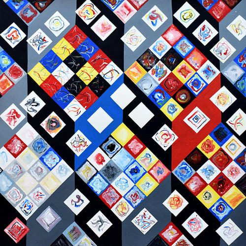 EH PAINTING ART 2007 #0247 Mozaiek Origineel