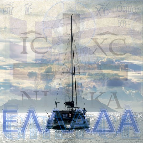 IC XC NIKA - Catamaran in Griekenland van ADLER & Co / Caj Kessler