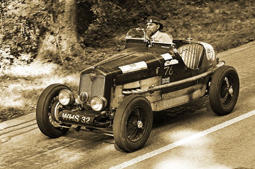 Wolseley Hornet Spezial Z ART Foto Eggberg Klassik 2019 von Ingo Laue