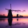 Windmills in Kinderdijk 2 by Nuance Beeld