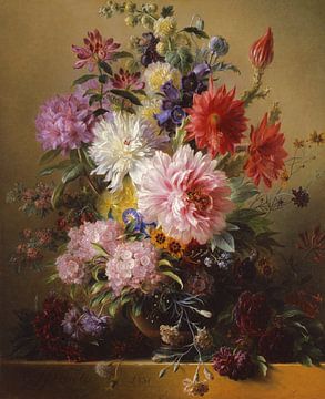 Stilleven met bloemen, Georgius Jacobus Johannes van Os
