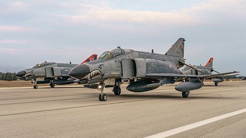 McDonnell Douglas F-4E Phantom II van de Turkse luchtmacht.