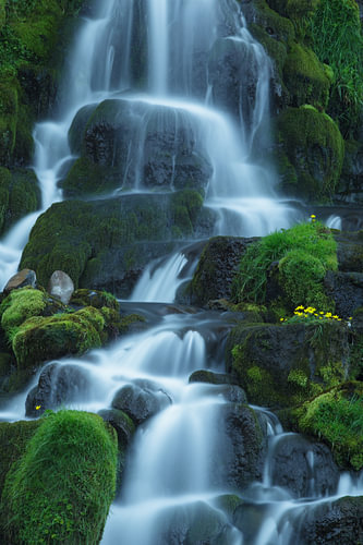 Waterval op Isle of Skye, Schotland