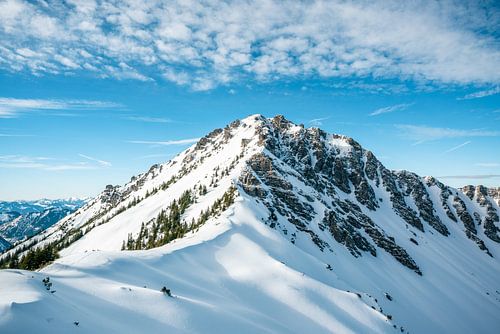 Winteruitzicht op de Bschießer