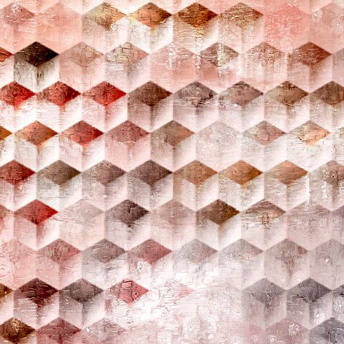 Scandinavisch Retro Abstractie Brons