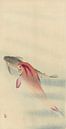 Two carp, Ohara Koson by 1000 Schilderijen thumbnail