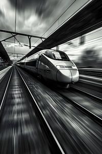 Ein TGV durchquert den Bahnhof
