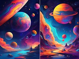 Fantaisie cosmique Scène 1 sur Mentos mentos