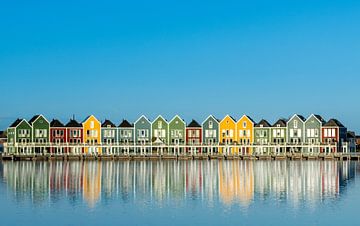 Rainbow Houses Houten by Erwin van den Berg