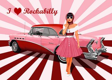 I love Rockabilly by Monika Jüngling