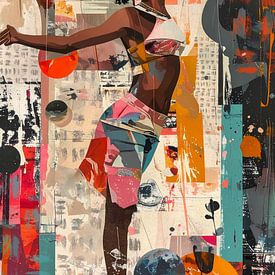 Tanzen in Farbe - Blickfang im modernen Stil von Emiel de Lange