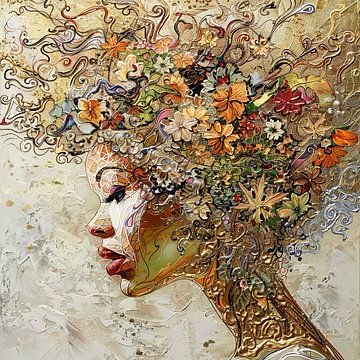 Frau Impressionismus | Malerei | Impressionismus von Blikvanger Schilderijen