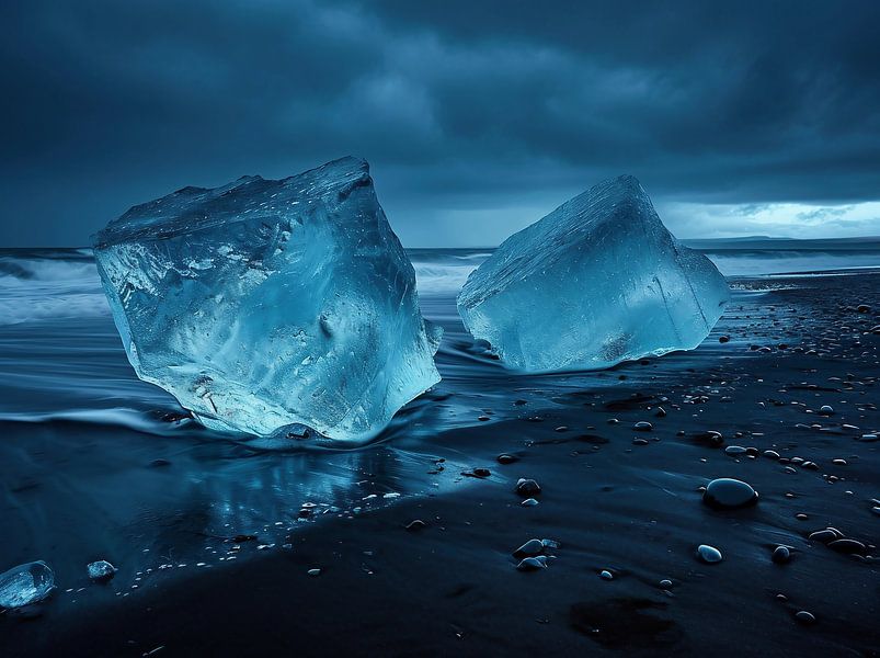 Eisberg von fernlichtsicht