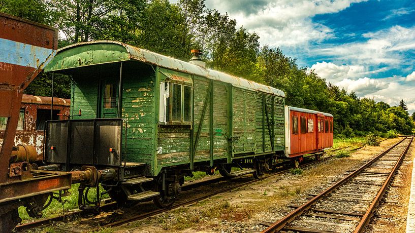 Lost Place Eisenbahn in Böhmen von Johnny Flash