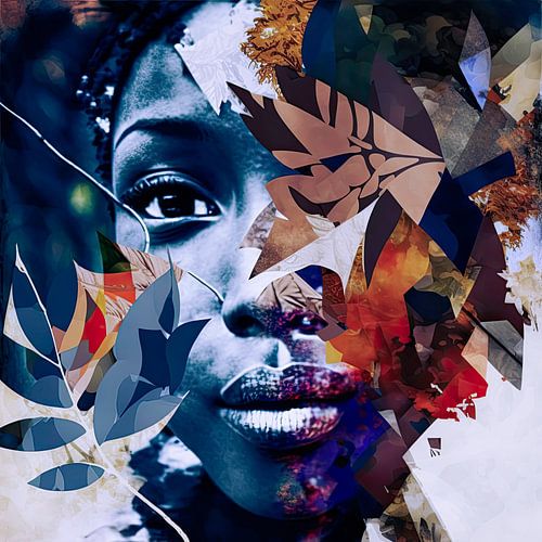 Women's portrait collage #02