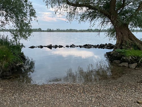 Waterfront seating
