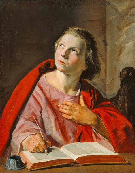 Saint John the Evangelist, Frans Hals by Masterful Masters