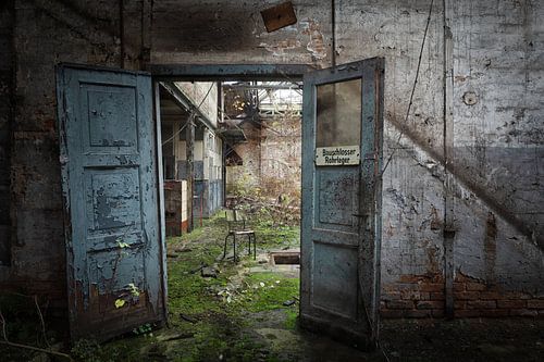 Werkstatt in Verlassenem Bahnwerk