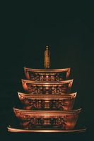 Pagoda of the Senso-Ji temple in Tokyo, Japan