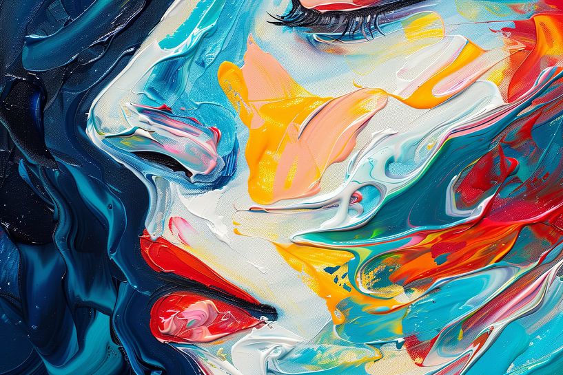 portrait surréaliste spirituel par Egon Zitter