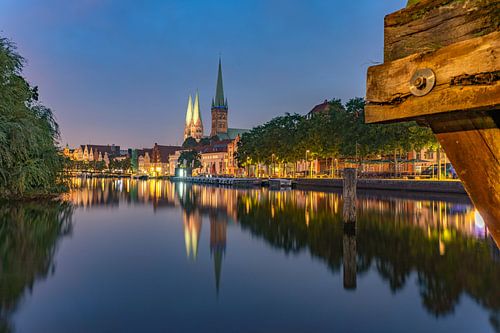Old Town Lübeck by Peter Schickert
