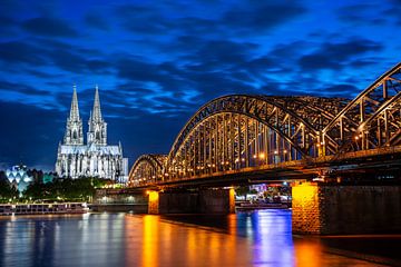 Nacht in Köln von ManfredFotos