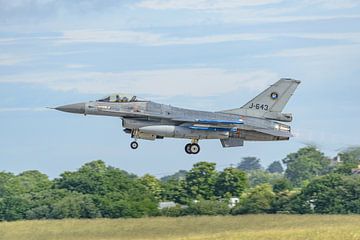 KLu General Dynamics F-16 Fighting Falcon (J-643). van Jaap van den Berg