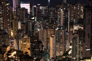 Volgebouwd Hong Kong van Maarten Mensink