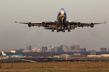 Queen of the Skies vertrekt vanaf Amsterdam Airport Schiphol van Robin Smeets