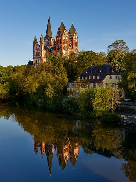 Limburg, Blick über die Lahn auf den Dom von Ralph Rainer Steffens