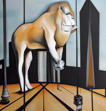 Dieren in de Stad van Lions-Art