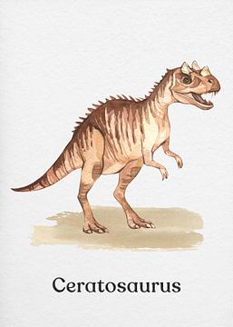 Ceratosaurus van Gal Design