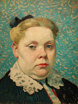 Aristocratische vrouw van Franka Poulain