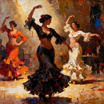 Echoes of Flamenco von Johannas Art Creations
