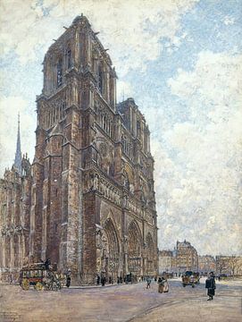 Frederic Houbron - Notre-Dame de Paris (1901) sur Peter Balan