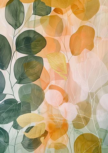 Formes abstraites colorées