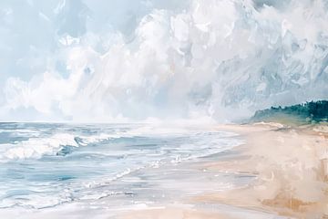 Die Küste in einem Gemälde von Thea