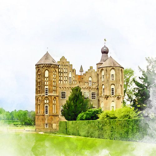 Aarle-Rixtel, kasteel Croy.