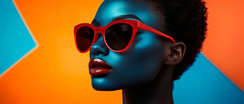 Modern art and style in colour by Poster Art Shop