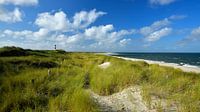 Schitterend panorama op Sylt met vuurtoren