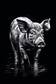 Reflectie van Onschuld van Art & Soul Creations